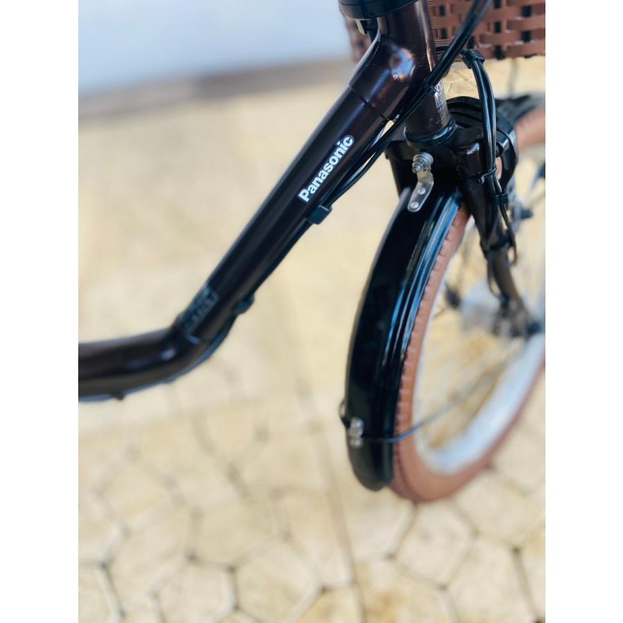 ブラウン 電動自転車 子供乗せ PD パナソニック ギュット Gyutto ２０インチ 3人乗り | Panasonic | 08