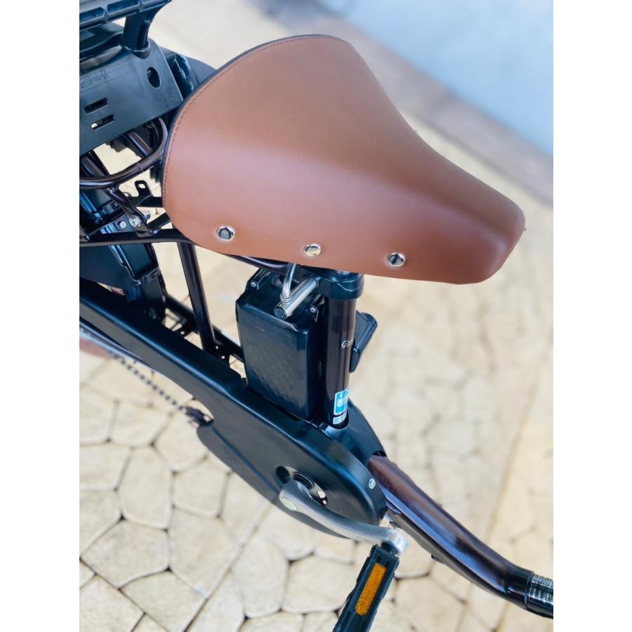 ブラウン 電動自転車 子供乗せ PD パナソニック ギュット Gyutto ２０インチ 3人乗り | Panasonic | 09