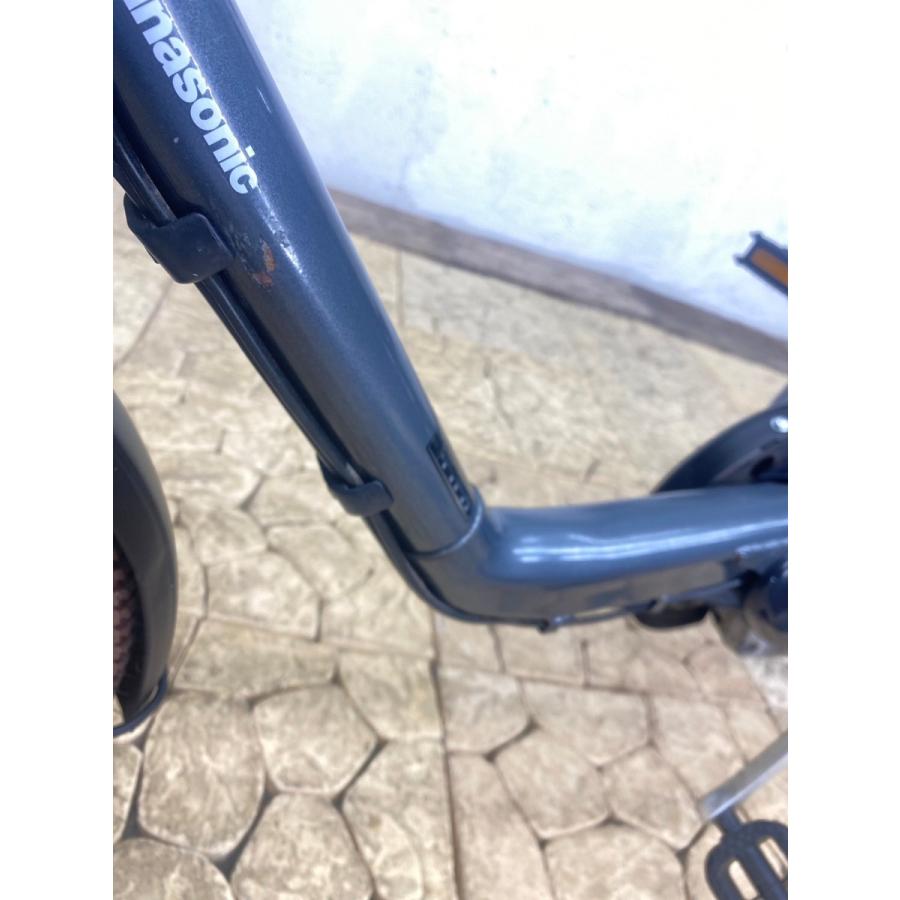 メタリックグレー  電動自転車 子供乗せ PF パナソニック ギュット Gyutto ２０インチ 3人乗り | Panasonic | 14