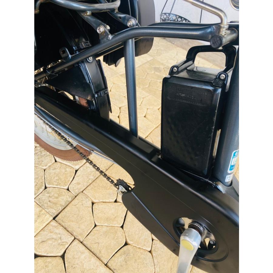 メタリックグレー  電動自転車 子供乗せ PF パナソニック ギュット Gyutto ２０インチ 3人乗り | Panasonic | 06