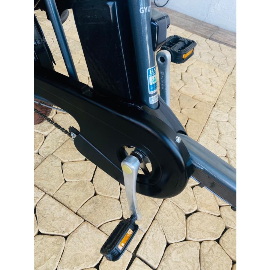 メタリックグレー  電動自転車 子供乗せ PF パナソニック ギュット Gyutto ２０インチ 3人乗り | Panasonic | 08