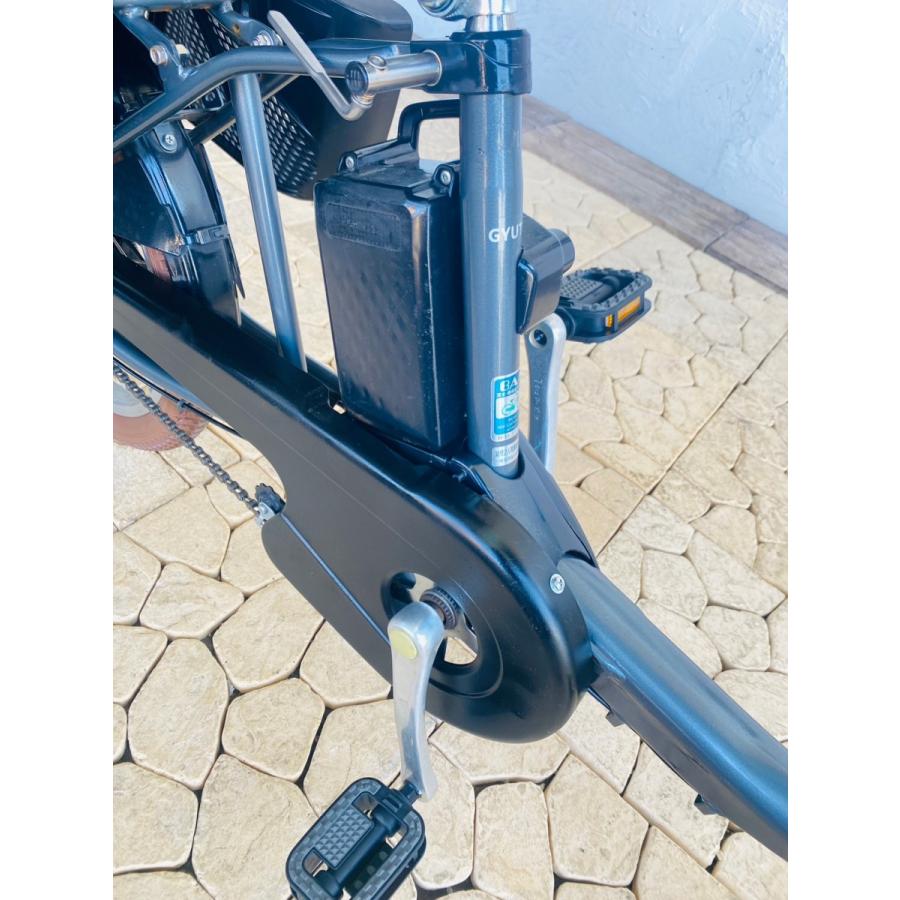 メタリックグレー 電動自転車 子供乗せ PG パナソニック ギュット Gyutto ２０インチ 3人乗り | Panasonic | 10