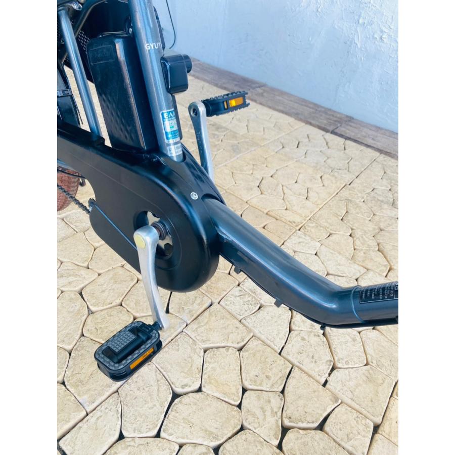 メタリックグレー 電動自転車 子供乗せ PG パナソニック ギュット Gyutto ２０インチ 3人乗り | Panasonic | 11