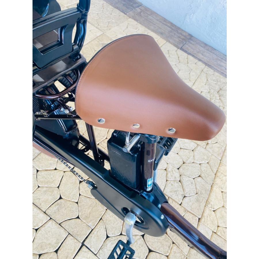 ブラウン 電動自転車 子供乗せ PJ パナソニック ギュット Gyutto ２０インチ 3人乗り | Panasonic | 11