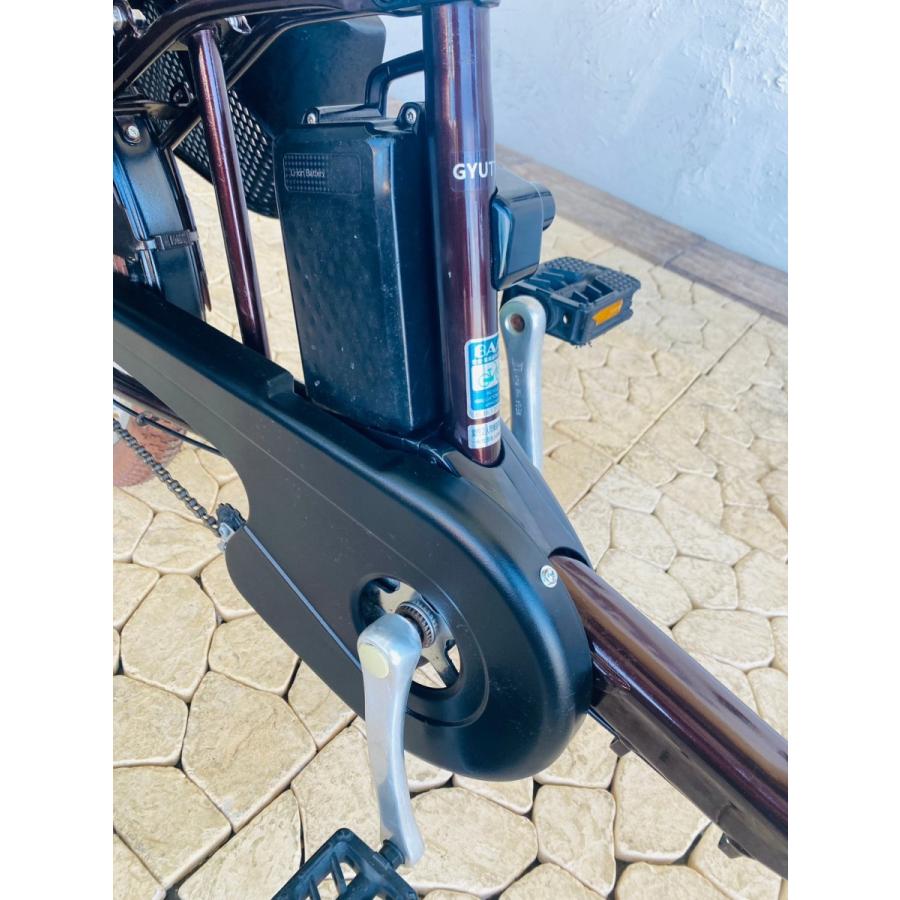 ブラウン 電動自転車 子供乗せ PJ パナソニック ギュット Gyutto ２０インチ 3人乗り | Panasonic | 12