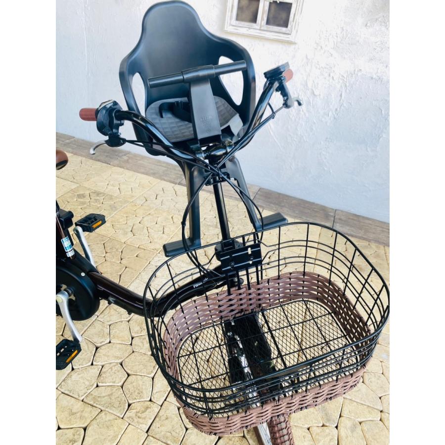 ブラウン 電動自転車 子供乗せ PJ パナソニック ギュット Gyutto ２０インチ 3人乗り | Panasonic | 09