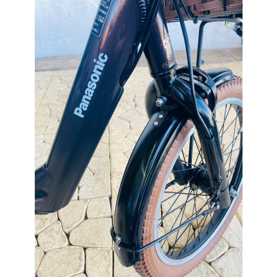 ブラウン 電動自転車 子供乗せ PM パナソニック ギュット Gyutto ２０インチ 3人乗り | Panasonic | 10