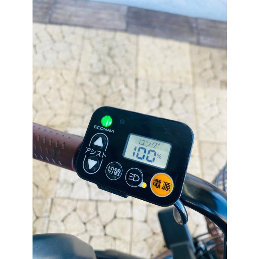 ブラウン 電動自転車 子供乗せ PM パナソニック ギュット Gyutto ２０インチ 3人乗り | Panasonic | 11
