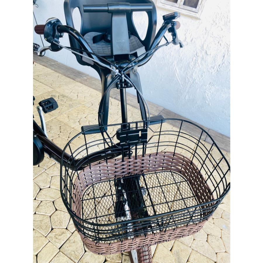 78】子供乗せ電動自転車 Panasonic Gyutto ブラウン 20 楽天市場