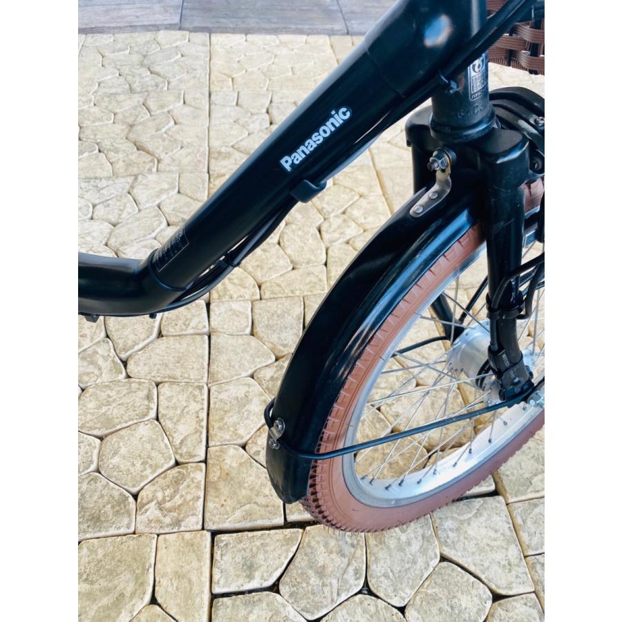 ブラック 電動自転車 子供乗せ QB パナソニック ギュット Gyutto ２０インチ　3人乗り |  | 12