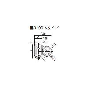 岩田製作所 トリムシール 3100-B-3X16AT-L36 3100シリーズ Aタイプ 黒｜dendouki2｜02