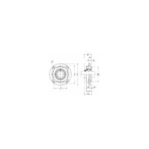 ◆NTN 鋳鉄製 印ろう付 丸フランジ形 S-UCFC207D1 未使用◆ S-UCFC207D1 | 鋳鉄製印ろう付丸フランジ形 | NTN | MISUMI(ミスミ)