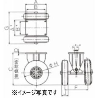 佐野車輌製作所 キャスター 286-5