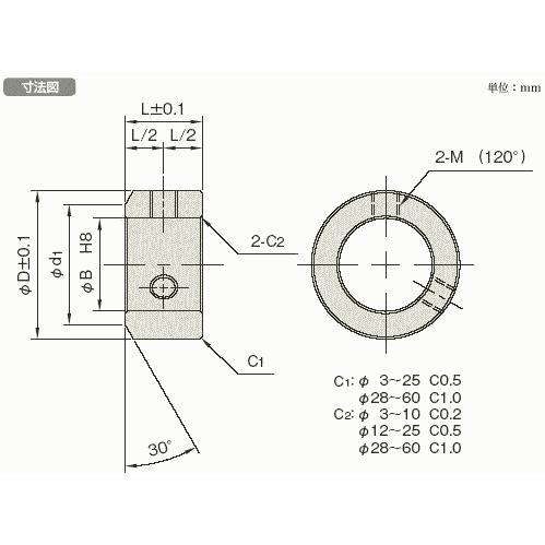 岩田製作所 セットカラー ノーマルタイプ SUS304 SC4018S｜dendouki｜03