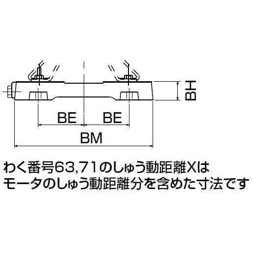 三菱電機 SF-P-BASE-90L モーターベース｜dendouki｜03
