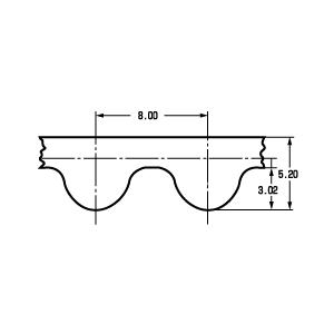 ゲイツ・ユニッタ・アジア 2280-EV8YU-85 パワーグリップEV8YU