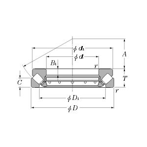 NTN ベアリング 29412 スラスト自動調心ころ軸受 : 伝動機ドットコム