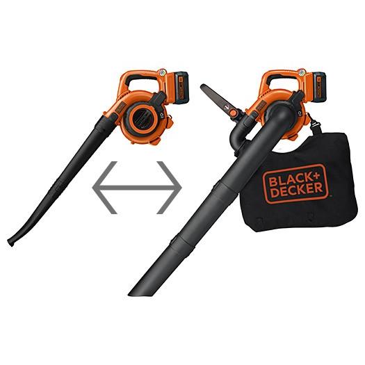 BLACK＆DECKER 36V 充電式ガーデンブロワー GWC36N（バッテリ、充電器 