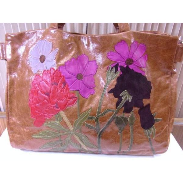 送料無料 スザンナハンター Susannah Hunter レザー トートバッグ 茶色 
