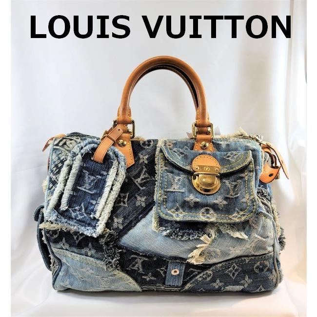 LOUIS VUITTON 【希少】ルイヴィトン モノグラムデニム パッチ LOUIS VUITTON 【希少】ルイヴィトン モノグラムデニム パッチ
