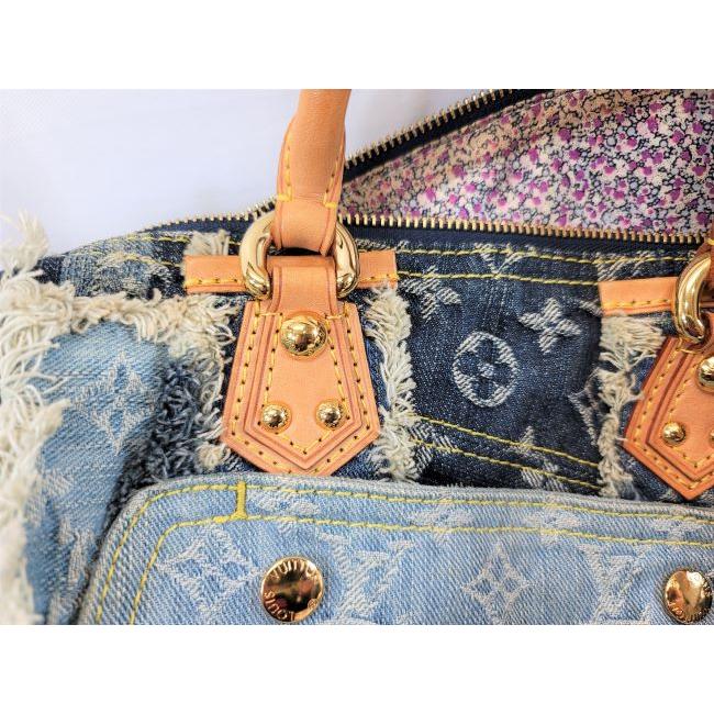 LOUIS VUITTON 【希少】ルイヴィトン モノグラムデニム パッチ LOUIS VUITTON 【希少】ルイヴィトン モノグラムデニム パッチ