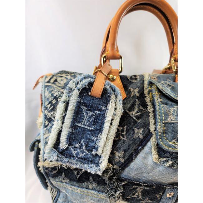 LOUIS VUITTON 【希少】ルイヴィトン モノグラムデニム パッチ LOUIS VUITTON 【希少】ルイヴィトン モノグラムデニム パッチ