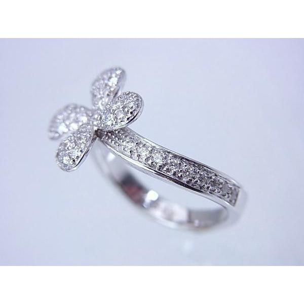 【さらに！値下げしました！】VENDOME AOYAMAのK18 指輪 VENDOME AOYAMA 指輪 リング K18 レース ダイヤモンド