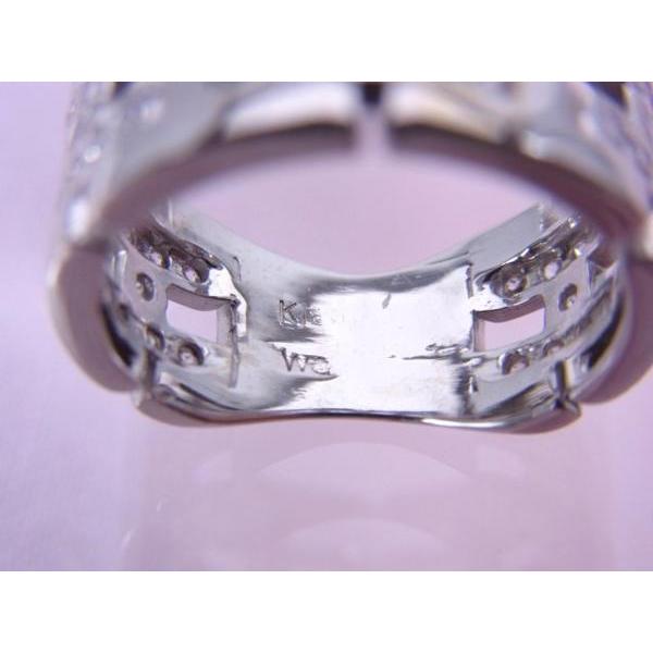 即買い K18WG ダイヤモンド Hモチーフ リング11号 A279 : a279 : 田園  