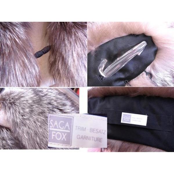 送無 SAGA FOX シルバーフォックス ストール マフラー 新品同様  