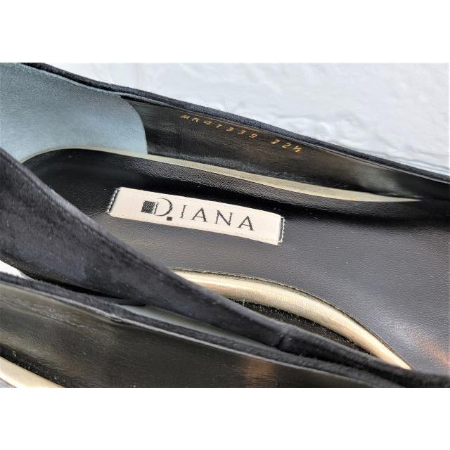 DIANA ダイアナ スェードレザー シンプル フラットシューズ DIANA ダイアナ スェードレザー シンプル フラットシューズ