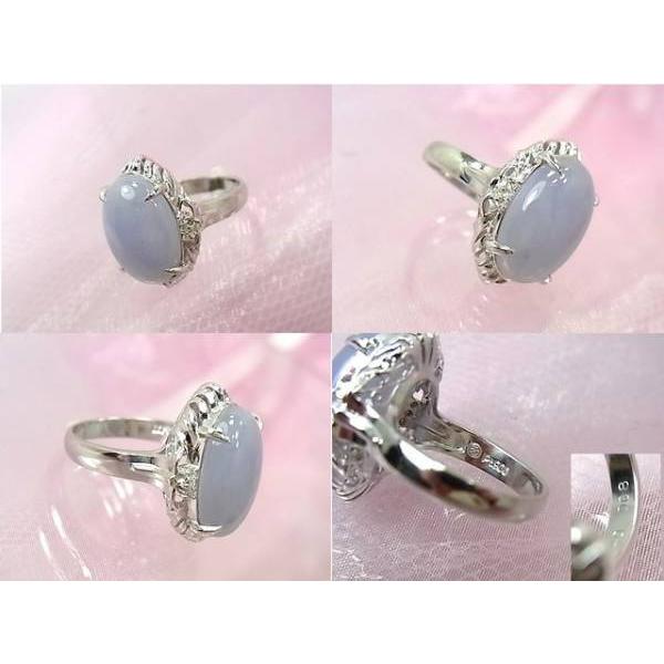 新品仕上げ済】鑑別書付！ 11.40ct 天然翡翠 ラベンダー翡翠 Pt900  