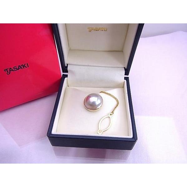 TASAKI 田崎真珠 K14YG マベパール タイピン タイタック 極美品 TASAKI 田崎真珠 K14YG マベパール タイピン タイタック 極美品