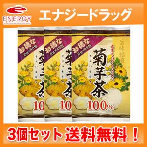 【3個セット！送料無料】【ユウキ製薬】お徳な菊芋茶100％ (2g×48包)×3｜denergy2