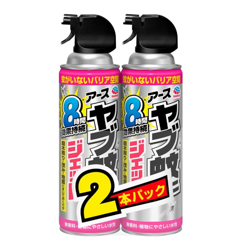 アース製薬 【アース製薬】ヤブ蚊マダニジェット 屋外専用 480ml×2本入