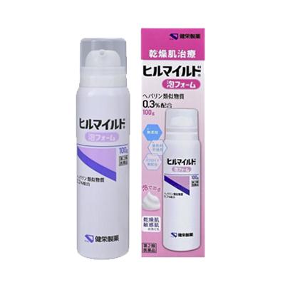 ヒルマイルド 【第2類医薬品】健栄製薬 ヒルマイルド泡フォーム 100g
