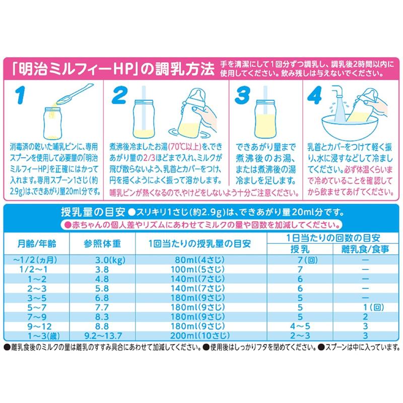 明治ミルフィー(明治乳業) 3個 Amazon.co.jp: 明治ミルフィーHP 850g : 食品・飲料・お酒