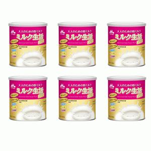 【送料無料！6個セット】【森永乳業】大人のための粉ミルク ミルク生活プラス 300g×6
