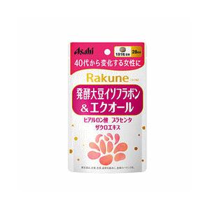アサヒ Rakune らくね 発酵大豆イソフラボン エクオール 28日分 28粒 エナジードラッグ 通販 Paypayモール