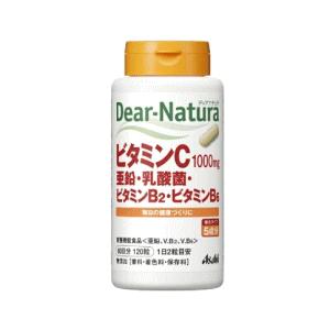 【アサヒ】ディアナチュラ　ビタミンC・亜鉛・乳酸菌・ビタミンB2・ビタミンB6　120粒｜denergy