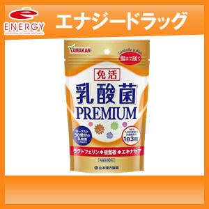 【山本漢方】乳酸菌PREMIUM(プレミアム)粒 90粒｜denergy