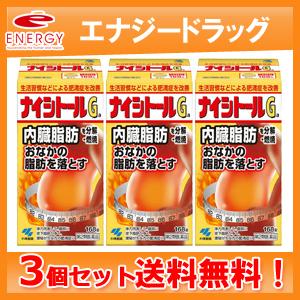 ナイシトールGa 送料無料！168錠×3個セット！ 小林製薬　第2類医薬品　ナイシトールGA　ナイシトールＧＡ　内臓脂肪　防風通聖散エキス｜denergy