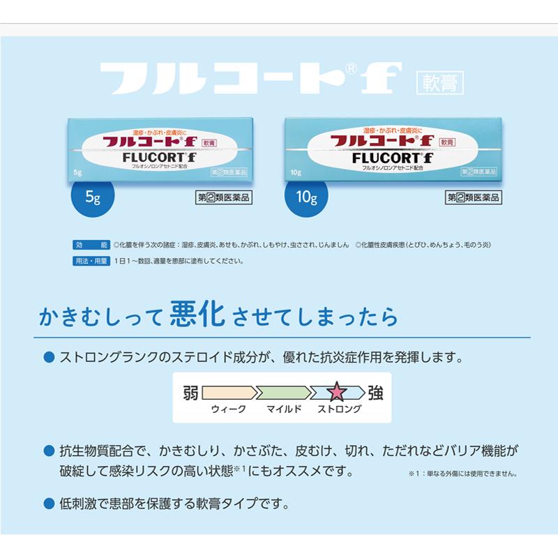 送料無料・2個セット　フルコートF　軟膏　10g×2  第(2)類医薬品 メール便 田辺三菱製薬｜denergy｜04