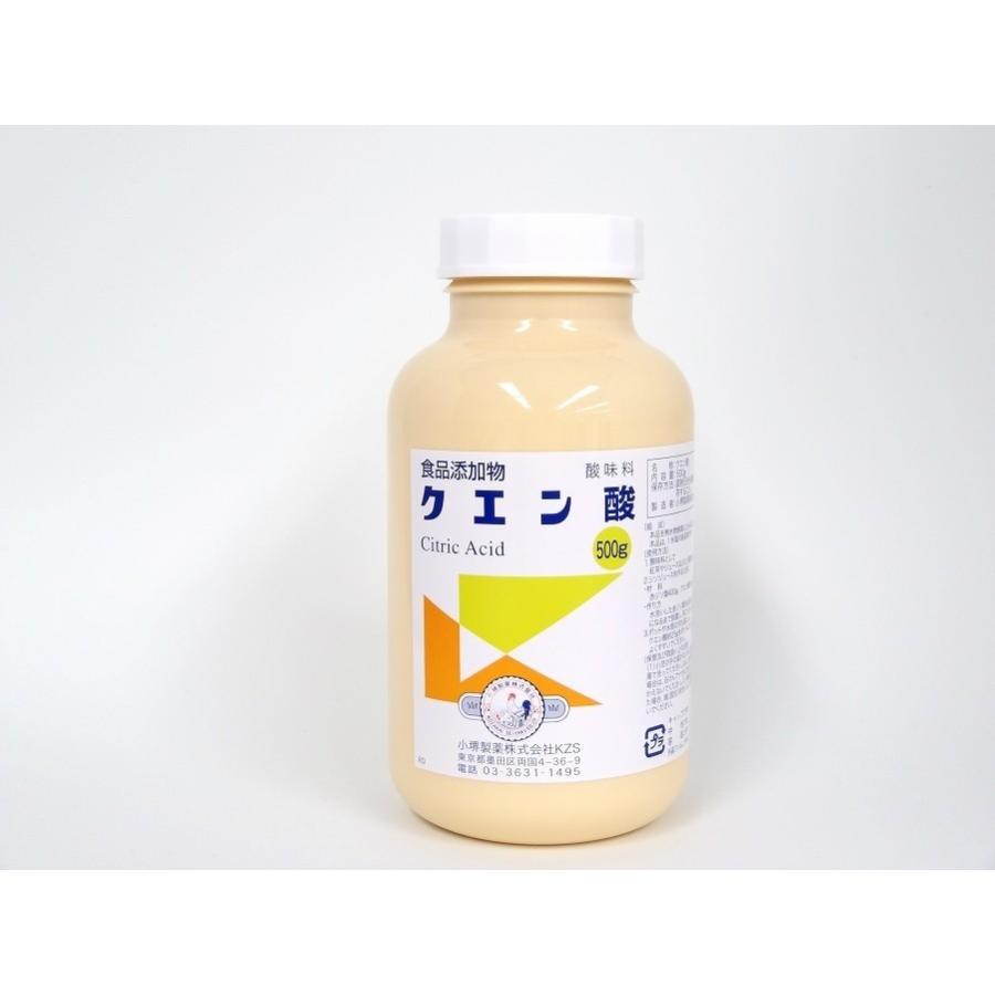 【小堺製薬】食品添加物  クエン酸 500g｜denergy