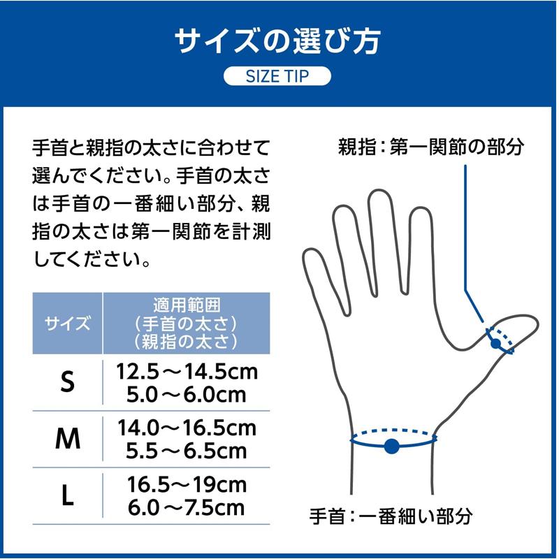 日本シグマックス メディエイドサポーター しっかりガード 親指 スタンダード Mサイズ トラブル  指 医療用 固定力 フィット 快適性 メール便 送料無料｜denergy｜08