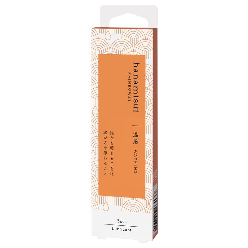 【 送料無料】 RAINBOW23 ウォーミング 1.7gx3本入り×5個セット WARMING 潤滑ゼリー デリケートゾーン ケア 弱酸性 低刺激 温かさ 潤い 女性 【 ハナミスイ 】 | ハナミスイ | 03