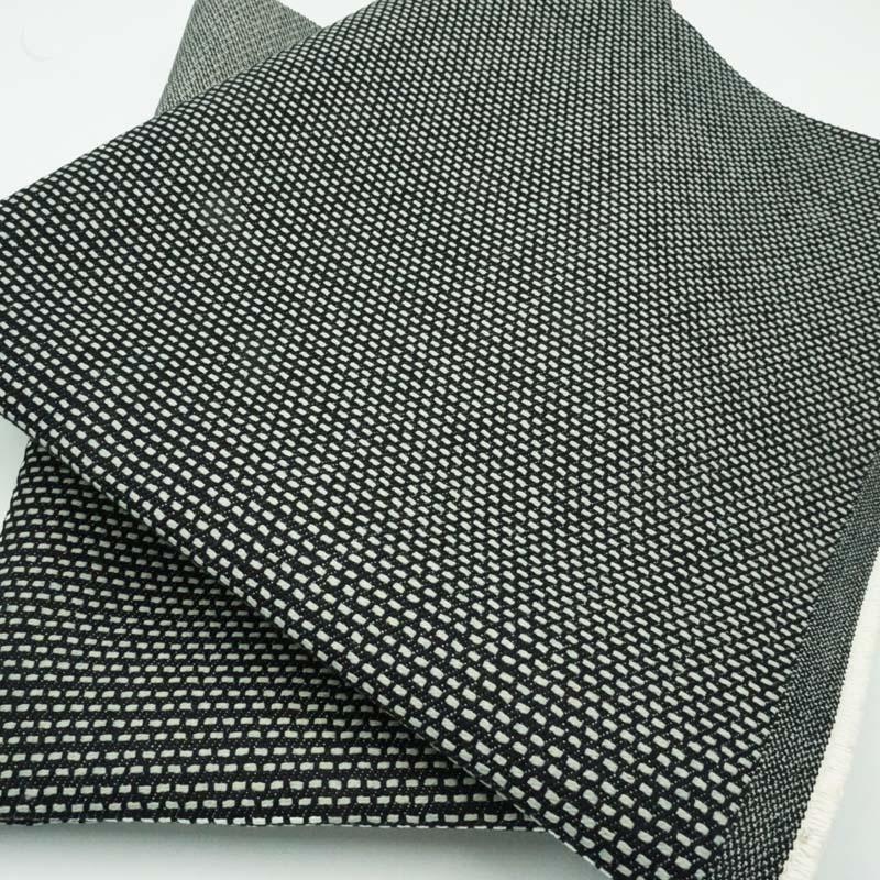 デニム生地 岡山デニム ジャガードデニム 刺子風デニム 綿100% デニム生地 ハンドメイド ジーンズ | ブランド登録なし