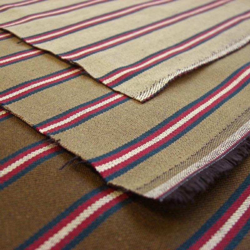 生地 岡山県産 イタリアンストライプストレッチ 綿 コットン 98% PU2% 全3色 生地 ストライプ生地 | ブランド登録なし