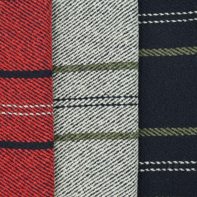 岡山県産 ボーダーメキシカンクロス 10.5オンス 綿 コットン 100% 全3色 クロス生地 | ブランド登録なし