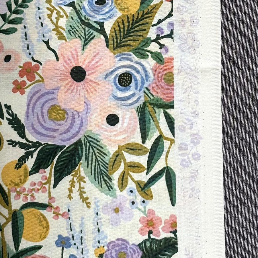 10cm単位 コットンアンドスティール  生地 花柄 プリント シーチング 手芸 ハンドメイド ポーチ バッグ USA コットン 綿 ガーデンパーティー COTTON+STEEL | ブランド登録なし | 13