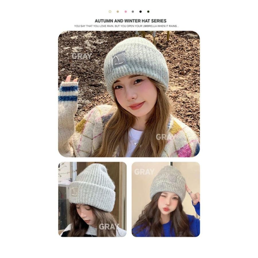 ニット帽子 ニットキャップ レディース メンズ 暖かい 可愛い 冬 